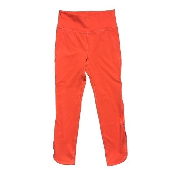 Free People Movement Coral Orange Capri Leggings S - Picture 1 of 7